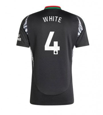 Arsenal Ben White #4 Replika Udebanetrøje 2024-25 Kortærmet